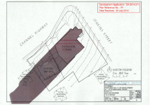 Kingston Hotel Apartments Shadow Diagram